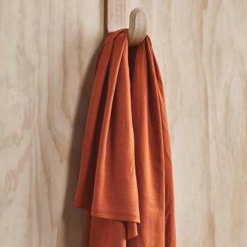 Rest = 1,00 m*  meetMilk - TENCEL™ Crispy Crepe - rust