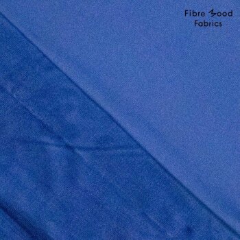 Rest = 0,90 m*  Fibre Mood - Stretch Feincord - Blue