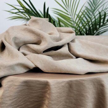 Rest = 0,80 m* Rayon Webware -  Silky Soft Touch - beige