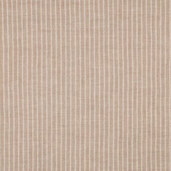 Double Gauze - Baumwolle - Leinenlook - Stripes - mocha...