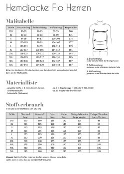 Papierschnittmuster Fadenkäfer - Hemdjacke Flo...