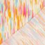 Viskose-Webware - Radiance Digital - abstrakte Stripes - mint/rosa/pink/orange/ecru