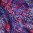 Baumwoll-Voile - Flowers - pink/lila/violett/schwarz