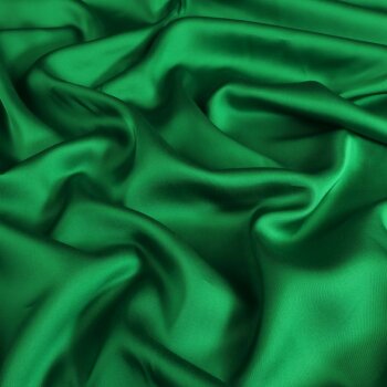 Rest = 0,70 m* Viskose-Satin uni - grass green