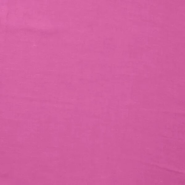 Leinen-Viskose Webware - uni - fuchsia