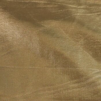 Rest = 1,60 m*  Jersey Stretch Foil - Gold