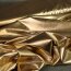 Rest = 1,60 m*  Jersey Stretch Foil - Gold