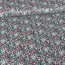 Baumwoll-Voile - Little Flowers - mint/t&uuml;rkis/fuchsia