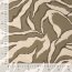 Viskose-Webware - Air Flow Print - khaki/creme