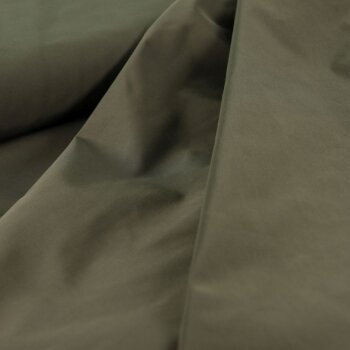 Rest = 1,30 m* Jackenstoff "Memory" - khaki