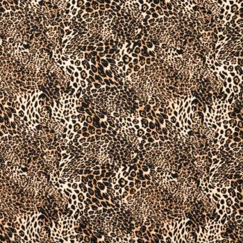 Sommersweat - classic Leopard - caramel/braun/beige