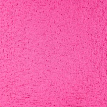 Baumwolljersey - Cloque - uni - pink