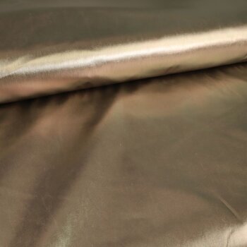 Rest = 1,00 m*  Jackenstoff Metallic taupe metallic *waterproof*