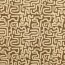 Viskose Webware - Labyrinth - hellbraun/beige