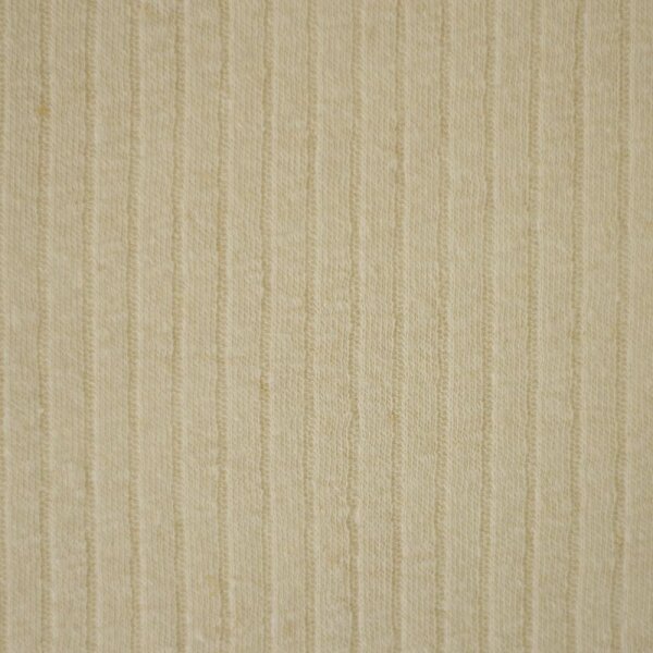 Baumwoll/Leinen Rippenstrick - Entrup - uni - beige (170FS25)