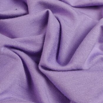 Rest = 1,80 m* Bambus-Jersey - Uni - Lilac