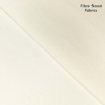 Fibre Mood - gewebter Baumwoll-Twill - Offwhite