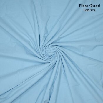 Fibre Mood - Gewebte Baumwolle Stone Washed - Hellblau