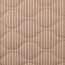 Baumwoll Quilted Steppstoff - Streifen - beige/wei&szlig;