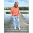 French Terry-Sommersweat Arrow by Bienvenido Colorido - Orange