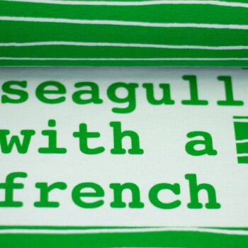 French Terry Sweat - Panel Seagull by Käselotti (1...