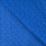 Rest = 1,60 m*  Baumwolljersey - Cloque - uni - royalblau