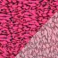 Viskose-Webware - Radiance Animal skin - pink/orange/schwarz