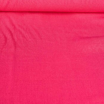 Viskose-Leinen Jacquard - uni - candypink