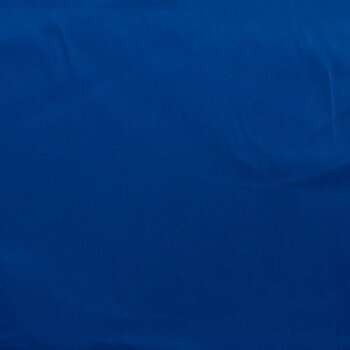 Rest = 1,10 m* Baumwoll-Satin-Stretch - uni - royalblau