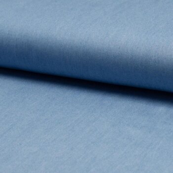 Rest = 0,70 m* Viskose-Chambray - bleached blue