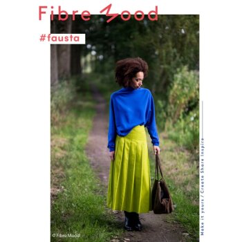 Rest = 1,90 m*  Fibre Mood - Baumwoll-Twill - green